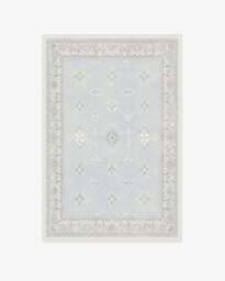Verena Soft Blue Rug - 120x185 - Machine Washable Area Rug - Kid & Pet Friendly - Indoor Rugs - Ruggable - thumbnail 1