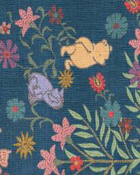 Friendship Garden Blue Flatwoven Rug - 200x290 - Machine Washable Area Rug - Kid & Pet Friendly - Indoor Rugs - Ruggable - thumbnail 5