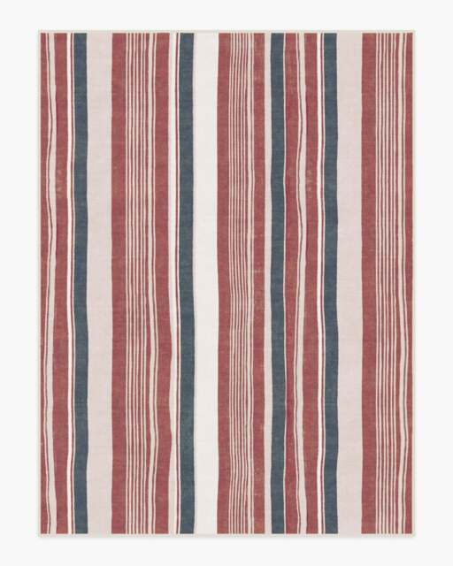 Naia Red Rug - 275x365 - Machine Washable Area Rug - Kid & Pet Friendly - Indoor Rugs - Ruggable - image 1