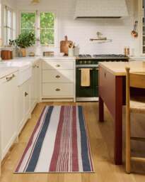 Naia Red Rug - 275x365 - Machine Washable Area Rug - Kid & Pet Friendly - Indoor Rugs - Ruggable - thumbnail 2