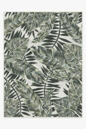 Filifera Palm Green Outdoor Rug - 275x365 - Machine Washable Area Rug - Kid & Pet Friendly - Outdoor Rugs - Ruggable - thumbnail 1