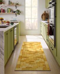 Yellow Brick Road Rug by Wicked - 75x215 - Machine Washable Area Rug - Kid & Pet Friendly - Indoor Rugs - Ruggable - thumbnail 2