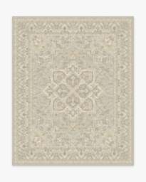 Hendesi Heriz Cream Rug Beige - 245x305 - Machine Washable Area Rug - Kid & Pet Friendly - Indoor Rugs - Ruggable