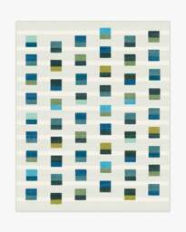 Pezzo Teal Flatwoven Rug - 245x305 - Machine Washable Area Rug - Kid & Pet Friendly - Indoor Rugs - Ruggable - thumbnail 1