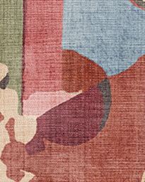 Maeve Flatwoven Rug Pink - 90x150 - Machine Washable Area Rug - Kid & Pet Friendly - Indoor Rugs - Ruggable - thumbnail 2
