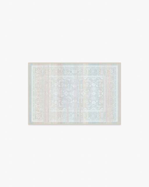 Ophelia Grey & Blue Flatwoven Rug - 60x90 - Machine Washable Area Rug - Kid & Pet Friendly - Indoor Rugs - Ruggable - image 1