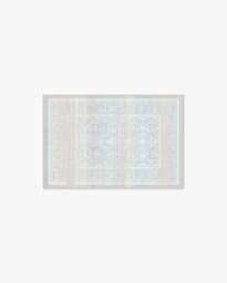 Ophelia Grey & Blue Flatwoven Rug - 60x90 - Machine Washable Area Rug - Kid & Pet Friendly - Indoor Rugs - Ruggable - thumbnail 1