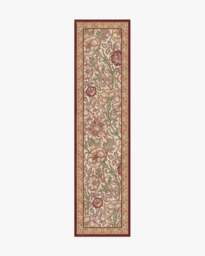 Pink & Rose Burgundy Rug by Morris & Co. - 75x365 - Machine Washable Area Rug - Kid & Pet Friendly - Indoor Rugs - Ruggable - thumbnail 2