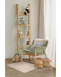 Kamran Soft Pink Rug - 60x90 - Machine Washable Area Rug - Kid & Pet Friendly - Indoor Rugs - Ruggable - thumbnail 2