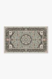 Sima Sage Flatwoven Rug - 90x150 - Machine Washable Area Rug - Kid & Pet Friendly - Indoor Rugs - Ruggable - thumbnail 1