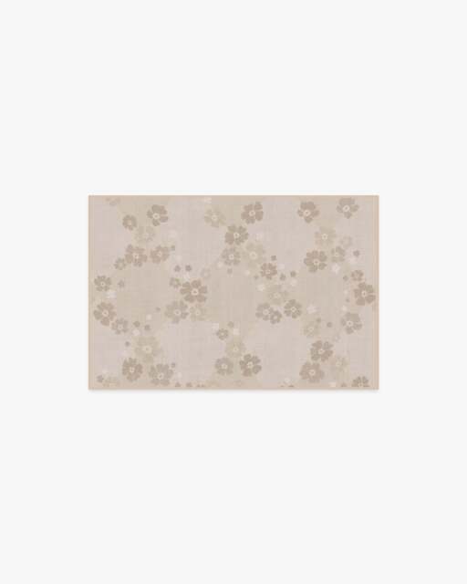 Serene Light Natural Flatwoven Rug - 60x90 - Machine Washable Area Rug - Kid & Pet Friendly - Indoor Rugs - Ruggable - image 1