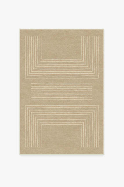Valencia Natural Rug - 120x185 - Machine Washable Area Rug - Kid & Pet Friendly - Indoor Rugs - Ruggable - image 1