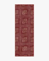 Arlen Amber Red Rug - 75x215 - Machine Washable Area Rug - Kid & Pet Friendly - Indoor Rugs - Ruggable - thumbnail 1