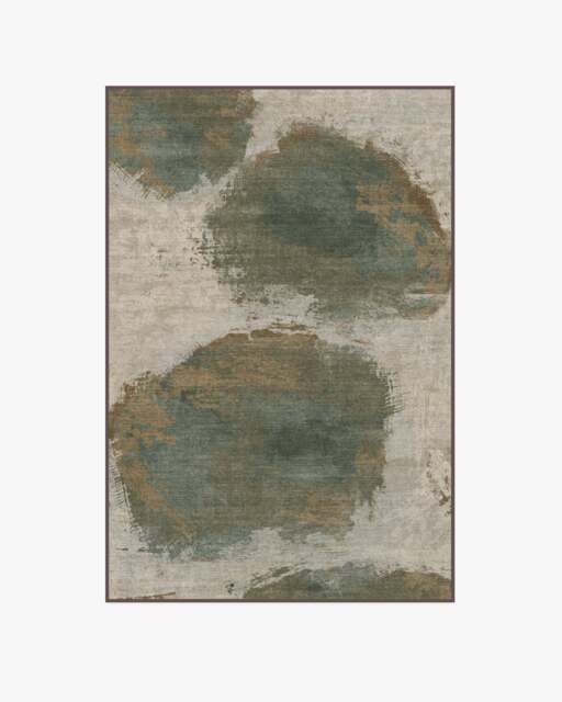 Jorda Bronze Natural Flatwoven Rug by Architectural Digest - 120x185 - Machine Washable Area Rug - Kid & Pet Friendly - Indoor Rugs - Ruggable - image 1