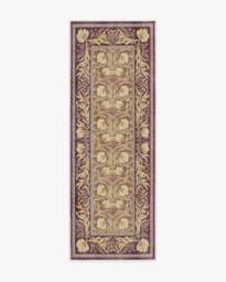 Pimpernel Mauve Rug by Morris & Co. - 75x215 - Machine Washable Area Rug - Kid & Pet Friendly - Indoor Rugs - Ruggable - thumbnail 1