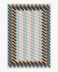 Echo Slate Blue Rug - 185x275 - Machine Washable Area Rug - Kid & Pet Friendly - Indoor Rugs - Ruggable