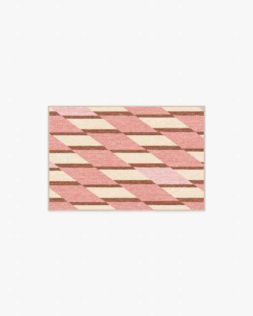 Tess Soft Pink Rug - 60x90 - Machine Washable Area Rug - Kid & Pet Friendly - Indoor Rugs - Ruggable - image 1