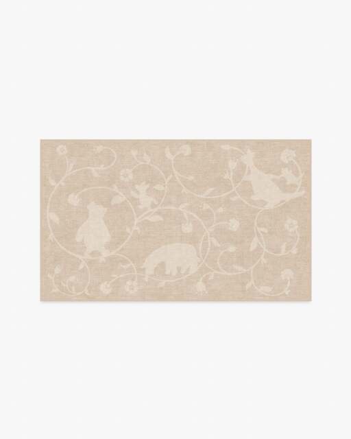 Once Upon a Gathering Natural Rug - 90x150 - Machine Washable Area Rug - Kid & Pet Friendly - Indoor Rugs - Ruggable - image 1