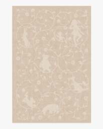 Once Upon a Gathering Natural Rug - 90x150 - Machine Washable Area Rug - Kid & Pet Friendly - Indoor Rugs - Ruggable - thumbnail 2