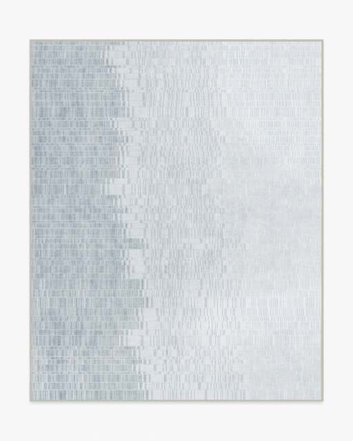 Reflection Silver Rug - 245x305 - Machine Washable Area Rug - Kid & Pet Friendly - Indoor Rugs - Ruggable - image 1