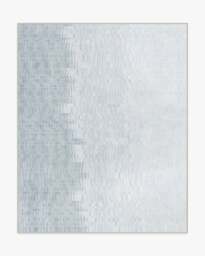 Reflection Silver Rug - 245x305 - Machine Washable Area Rug - Kid & Pet Friendly - Indoor Rugs - Ruggable - thumbnail 1