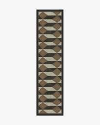Oak Black & Camel Rug by Martyn Lawrence Bullard - 75x305 - Machine Washable Area Rug - Kid & Pet Friendly - Indoor Rugs - Ruggable