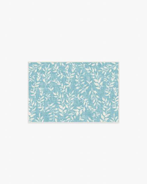 Leland Sky Blue Rug - 60x90 - Machine Washable Area Rug - Kid & Pet Friendly - Indoor Rugs - Ruggable - image 1