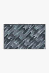 TIE Fighter Houndstooth Blue Rug - 60x90 - Machine Washable Area Rug - Kid & Pet Friendly - Indoor Rugs - Ruggable - thumbnail 2
