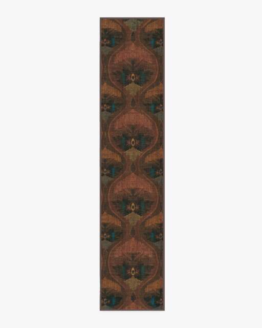 Pluma Rosewood Flatwoven Rug by Matthew Williamson - 75x365 - Machine Washable Area Rug - Kid & Pet Friendly - Indoor Rugs - Ruggable - image 1