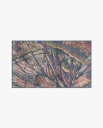 Althea Multicolour Rug Purple - 185x275 - Machine Washable Area Rug - Kid & Pet Friendly - Indoor Rugs - Ruggable - thumbnail 2