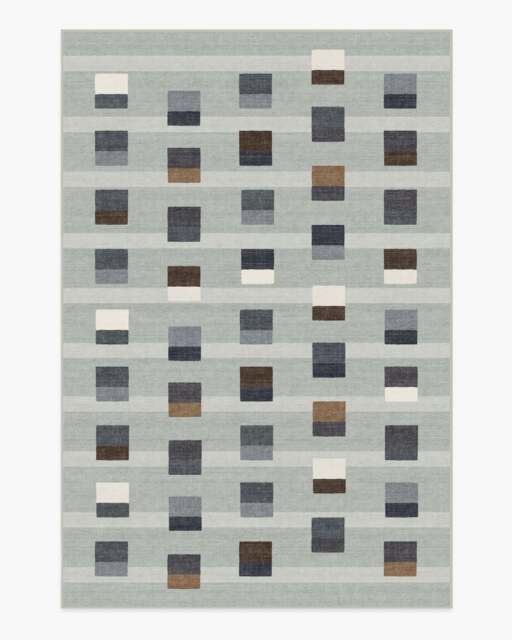 Pezzo Grey Rug - 185x275 - Machine Washable Area Rug - Kid & Pet Friendly - Indoor Rugs - Ruggable - image 1