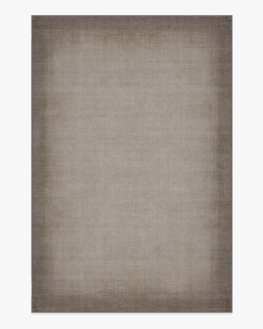 Aura Ombre Solid Ash Grey Rug - 185x275 - Machine Washable Area Rug - Kid & Pet Friendly - Indoor Rugs - Ruggable - image 1