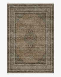 Rowan Stone & Soft Clay Rug Brown - 185x275 - Machine Washable Area Rug - Kid & Pet Friendly - Indoor Rugs - Ruggable