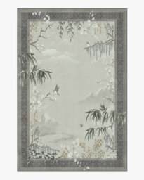 Wren Charcoal & Opal Flatwoven Rug - 200x290 - Machine Washable Area Rug - Kid & Pet Friendly - Indoor Rugs - Ruggable - thumbnail 1