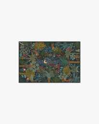 Josephine Midnight Flatwoven Rug by Justina Blakeney - 60x90 - Machine Washable Area Rug - Kid & Pet Friendly - Indoor Rugs - Ruggable - thumbnail 1