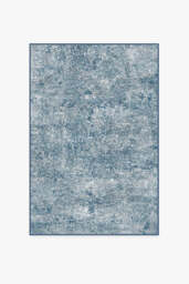 Serenata Slate Blue Rug - 120x185 - Machine Washable Area Rug - Kid & Pet Friendly - Indoor Rugs - Ruggable