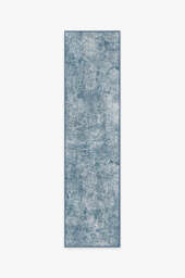 Serenata Slate Blue Rug - 120x185 - Machine Washable Area Rug - Kid & Pet Friendly - Indoor Rugs - Ruggable - thumbnail 2