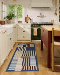 Maritime Multicolour Rug Blue - 275x365 - Machine Washable Area Rug - Kid & Pet Friendly - Indoor Rugs - Ruggable - thumbnail 2