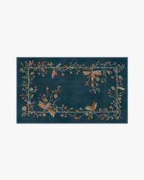 Daphne Blue Rug - 60x90 - Machine Washable Area Rug - Kid & Pet Friendly - Indoor Rugs - Ruggable - thumbnail 2