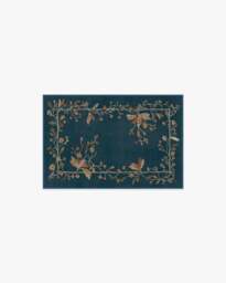 Daphne Blue Rug - 60x90 - Machine Washable Area Rug - Kid & Pet Friendly - Indoor Rugs - Ruggable - thumbnail 1