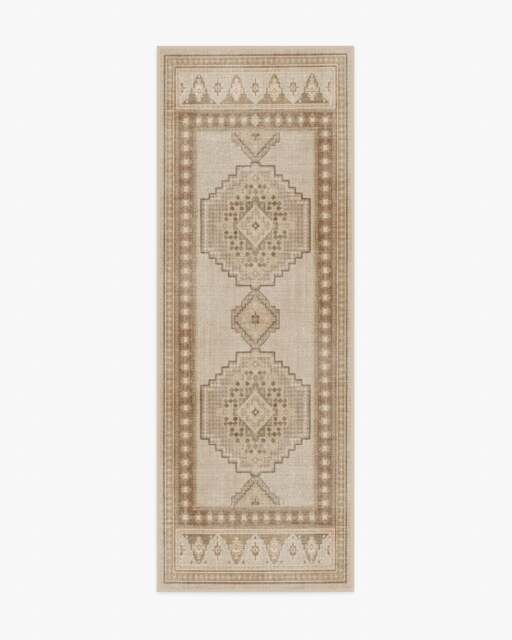 Rayne Natural Rug - 75x215 - Machine Washable Area Rug - Kid & Pet Friendly - Indoor Rugs - Ruggable - image 1