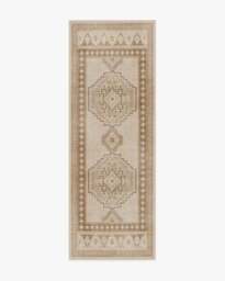 Rayne Natural Rug - 75x215 - Machine Washable Area Rug - Kid & Pet Friendly - Indoor Rugs - Ruggable - thumbnail 1