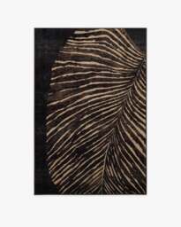 Arcane Espresso Brown Rug - 120x185 - Machine Washable Area Rug - Kid & Pet Friendly - Indoor Rugs - Ruggable - thumbnail 1