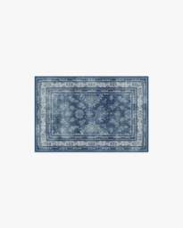 Maelyn Midnight Blue Rug - 60x90 - Machine Washable Area Rug - Kid & Pet Friendly - Indoor Rugs - Ruggable - thumbnail 1