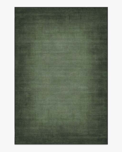 Aura Ombre Solid Sage Flatwoven Rug - 185x275 - Machine Washable Area Rug - Kid & Pet Friendly - Indoor Rugs - Ruggable - image 1