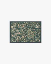 Melsetter Teal Green Rug by Morris & Co. - 60x90 - Machine Washable Area Rug - Kid & Pet Friendly - Indoor Rugs - Ruggable - thumbnail 1