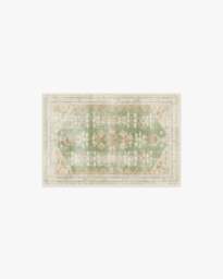 Pradera Olive & Sand Flatwoven Rug - 60x90 - Machine Washable Area Rug - Kid & Pet Friendly - Indoor Rugs - Ruggable - thumbnail 1