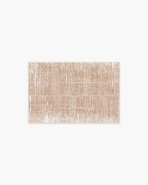 Tierra Clay Flatwoven Rug by The Local Project Orange - 60x90 - Machine Washable Area Rug - Kid & Pet Friendly - Indoor Rugs - Ruggable - image 1