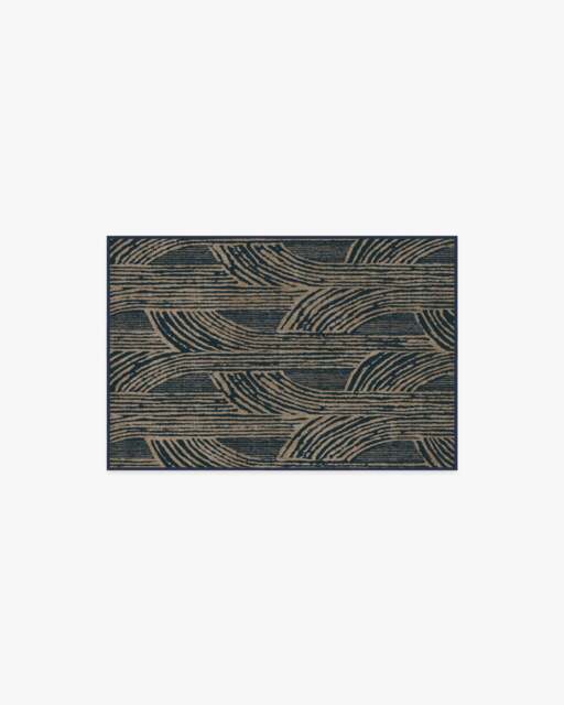 Beni Blue Flatwoven Rug by Martyn Lawrence Bullard - 60x90 - Machine Washable Area Rug - Kid & Pet Friendly - Indoor Rugs - Ruggable - image 1