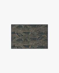 Beni Blue Flatwoven Rug by Martyn Lawrence Bullard - 60x90 - Machine Washable Area Rug - Kid & Pet Friendly - Indoor Rugs - Ruggable - thumbnail 1